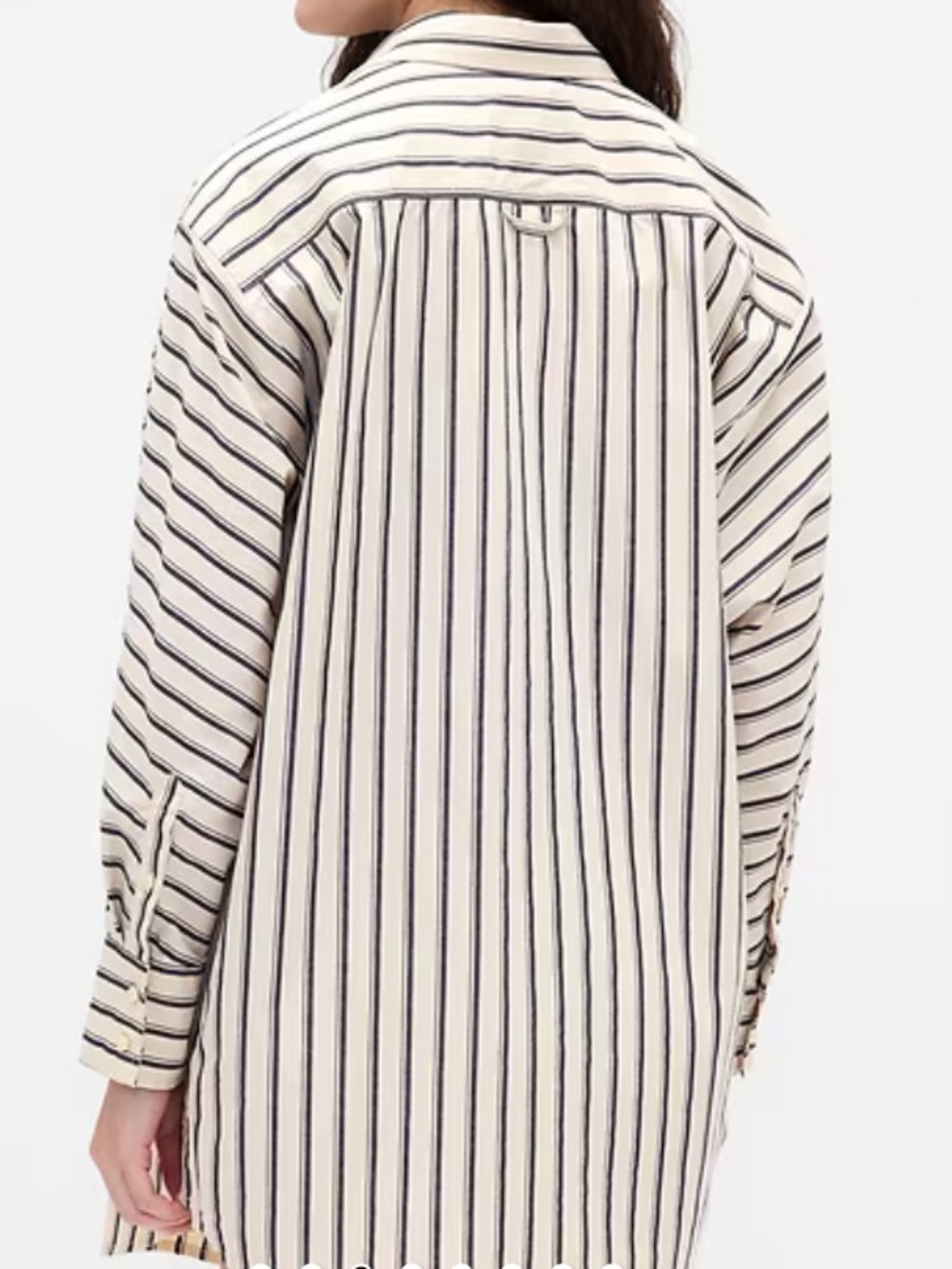 Beis X Gap Poplin Dolman Sleeve Big Shirt - Picture 3 of 16